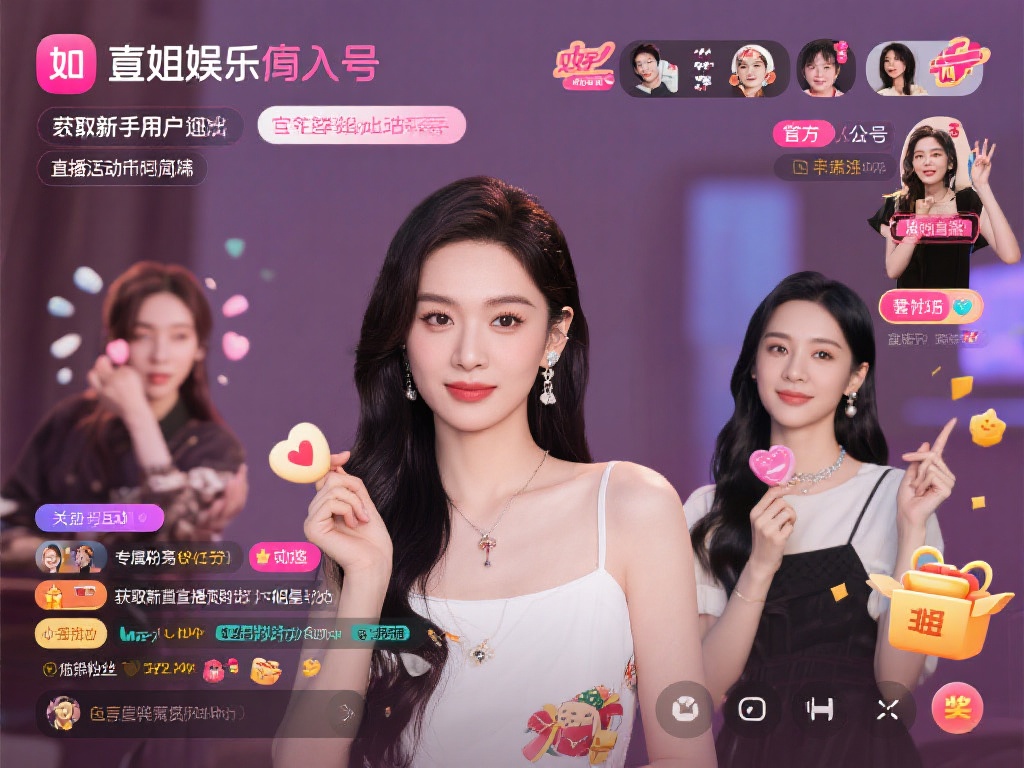 对于新手用户来说，加入壹姐娱乐真人号的直播互动并不